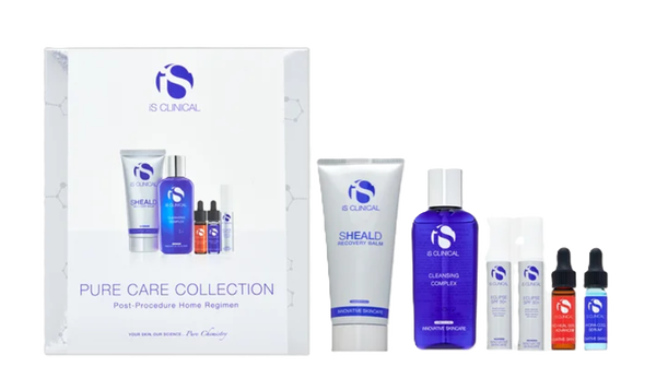 iS Clinical Pure Care Collection Post-Procedure Home Regimen Set Заживляющий набор для ухода за кожей лица