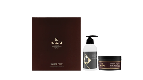 Inner Silk Набор Hadat Cosmetics Шампунь для роста и Маска жидкий шелк