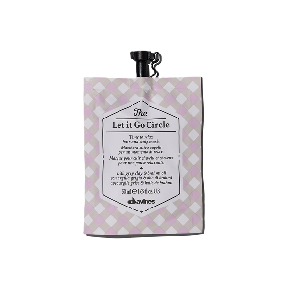 Маска-релакс для волос и кожи головы Davines The Let It Go Circle Hair Mask