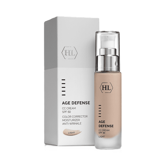 Корректирующий крем Holy Land Age Defense CC Cream SPF 50  Light