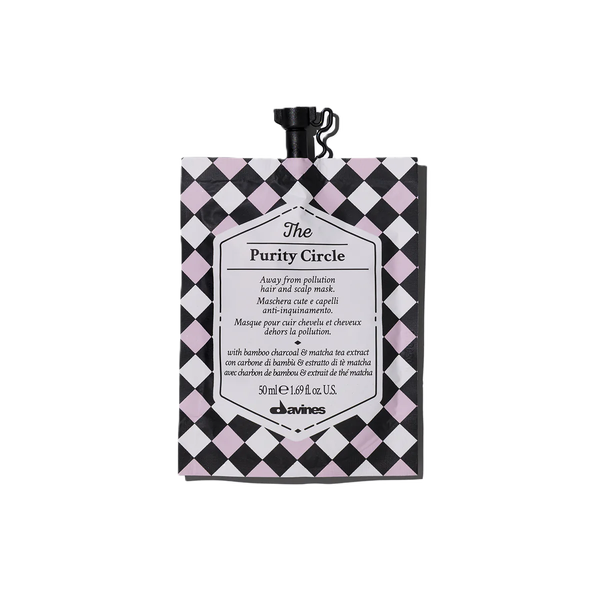 Маска-детокс для волос и кожи головы Davines The Purity Circle Hair Mask
