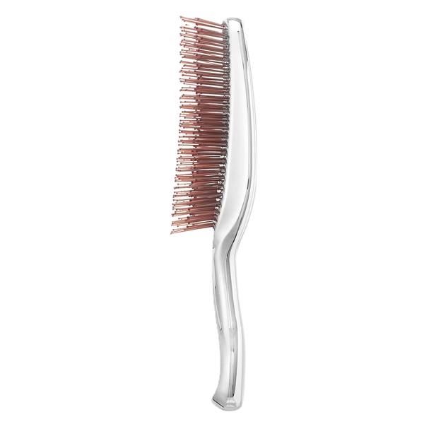 Японская расческа S-HEART-S Scalp Brush CHROME средняя жесткость
