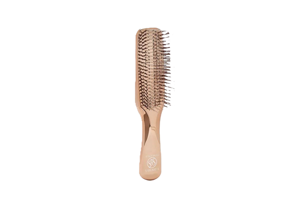 Японская расческа S-HEART-S Scalp Brush Gold розовое золото