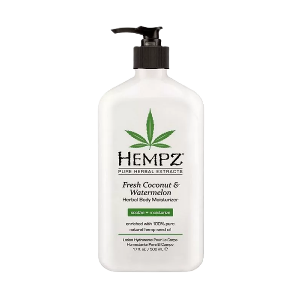 Молочко для тела Hempz увлажняющее Кокос и Арбуз / Fresh Coconut & Watermelon Herbal Moisturizer