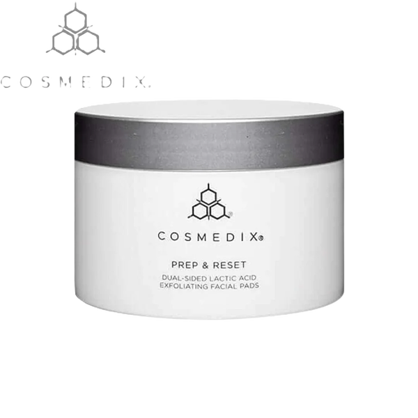 Салфетки отшелушивающие Cosmedix Prep & Reset Dual-Sided Lactic Acid Exfoliating Pads 
