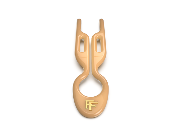 Шпильки No1 Hairpin Smooth Caramel (Карамельные, 3 шт)