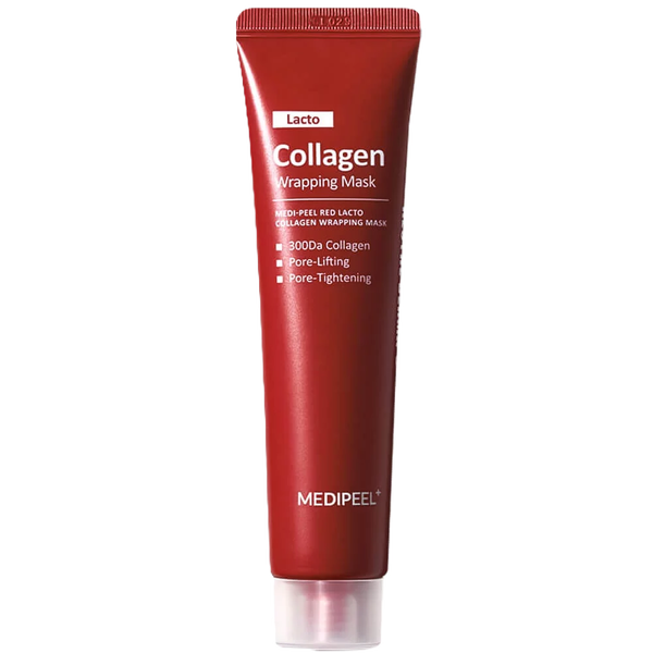 Маска-плёнка для сужения пор с коллагеном MEDIPEEL Red Lacto Collagen Wrapping Mask 70 мл
