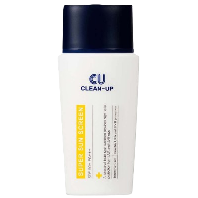 Лёгкая солнцезащитная эмульсия CUSKIN Clean-Up Super Sun Screen SPF50+ PA+++, 50 мл