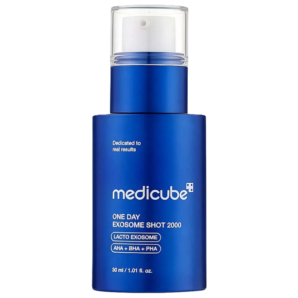Интенсивная ампула с микроиглами для сужения пор medicube One Day Exosome Shot 2000 30мл