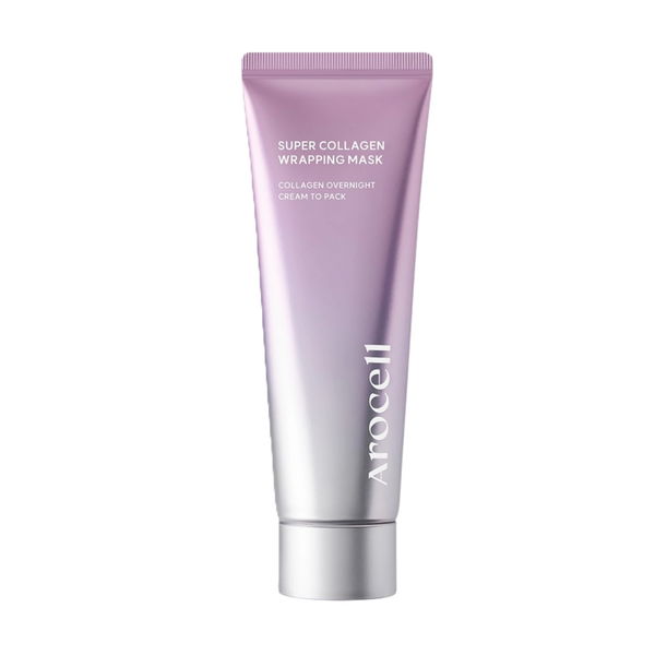 Коллагеновая маска-плёнка для сияния и гладкости кожи Arocell Super Collagen Wrapping Mask, 80 гр