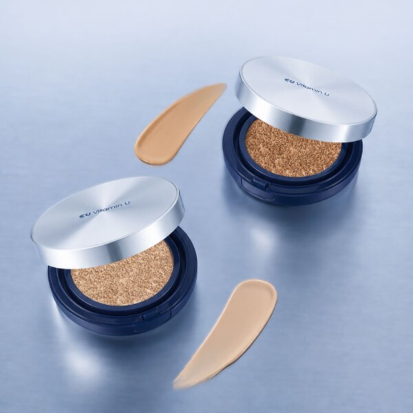 Кушон с полинуклеотидами и витамином U CU SKIN Vitamin U Coverfit Cushionpact SPF 50+ / PA++++ 15 + 15 г, тон 23