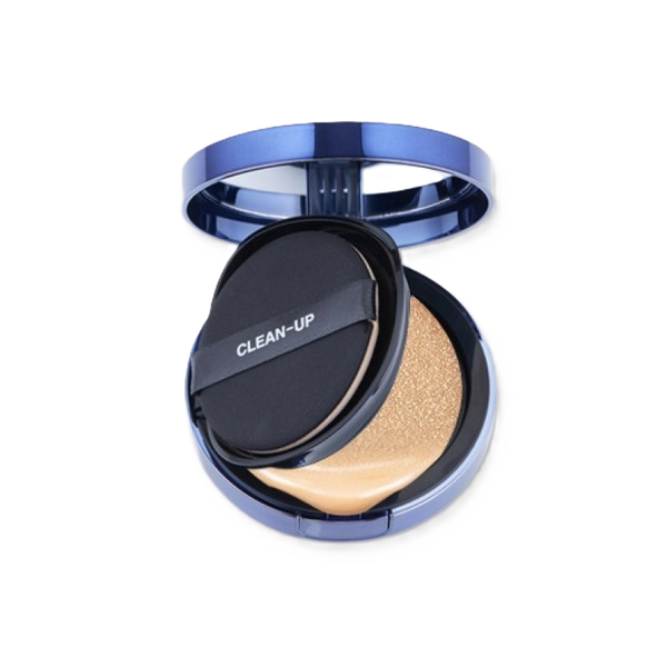 Антивозрастной тональный крем-кушон 23 тон CUSKIN Clean-Up Skinfit Cushion Pact SPF 50 PA++++