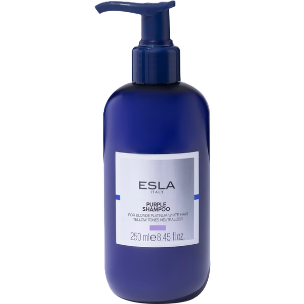 Фиолетовый шампунь для нейтрализации желтых оттенков Purple Neutralization Purple Shampoo ESLA