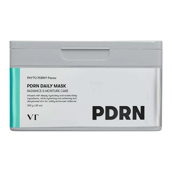 Набор тканевых масок с ПДРН для сияния кожи VT Cosmetics PDRN Daily Mask 30шт