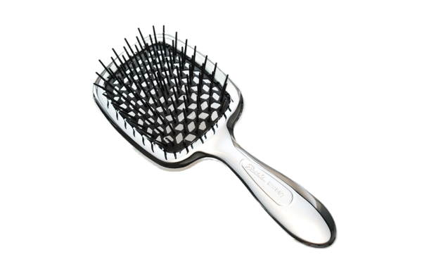Расческа Janeke серебро с серым Superbrush