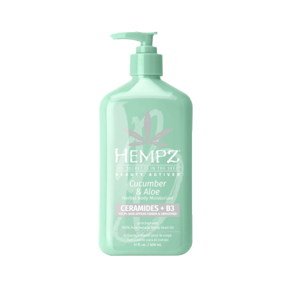 Молочко для тела Hempz Огурец и Алое Beauty Actives Cucumber & Aloe Moisturizer