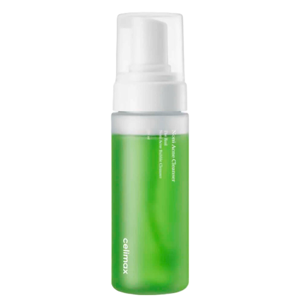 Мягкая пенка на основе нони Celimax The Real Noni Acne Bubble Cleanser