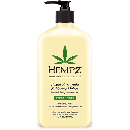 Молочко для тела Hempz увлажняющее Ананас & Медовая Дыня / Sweet Pineapple&Honey Melon Herbal Body Moisturizer