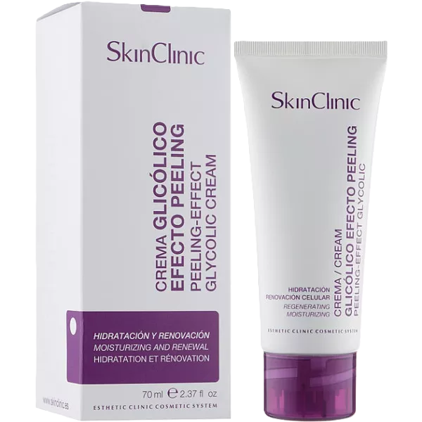 Крем пилинг-эффект с гликолевой кислотой SkinClinic Peeling-Effect Glycolic Cream 70 ml