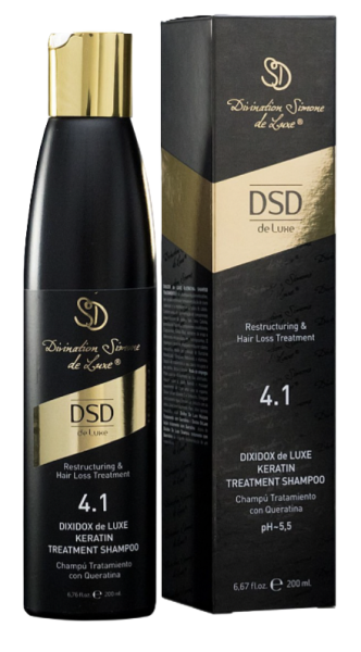 Восстанавливающий шампунь DSD с кератином 4.1 