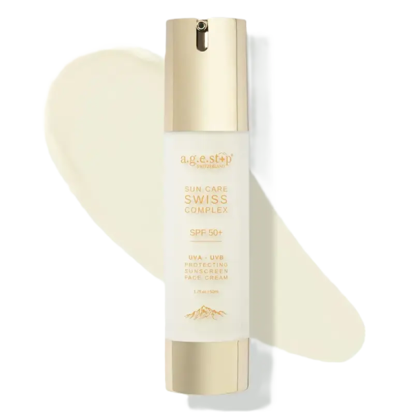 Дневной крем от солнца SPF 50+ SUN CARE SWISS COMPLEX SPF 50+ AGESTOP