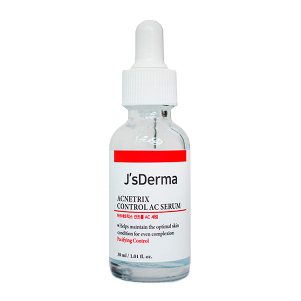 Сыворотка с цинком для проблемной кожи JsDERMA Acnetrix Control AC Serum 30 мл