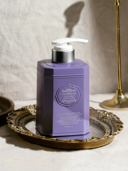 Teabless Парфюмированный лосьон «Амбра, Шалфей» Sage Amber Purple Tea Perfume Body Lotion 250 гр