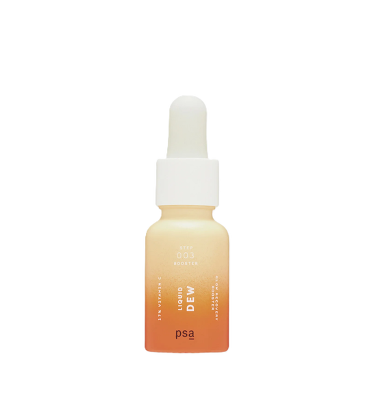 Сыворотка-бустер для сияния кожи с 17% витамина С PSA Liquid Dew 17% Vitamin C Glow Recovery Booster