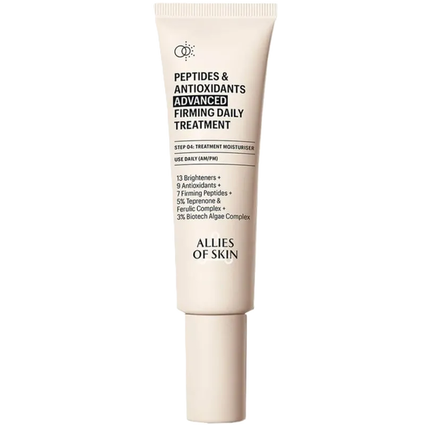 Усиленный укрепляющий пептидный крем с антиоксидантами ALLIES OF SKIN Peptides & Antioxidants Advanced Firming Daily Treatment